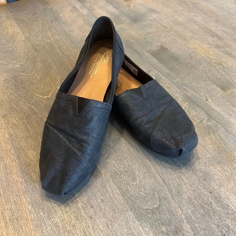 Toms sparkle Slip-On Shoes